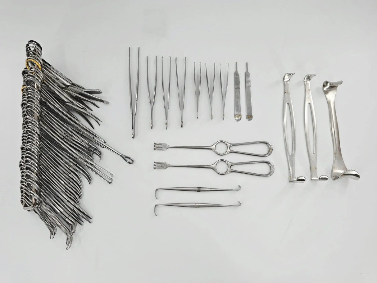 Minor Surgery Instrument Set w/ Sterilization Container 60-Piece Aesculap Konig Primis Medical
