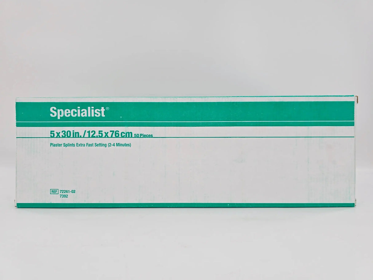 BSN Medical 72261-02 Specialist Plaster Splints Extra Fast Setting 5x30" BX/50 Primis Medical