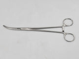 Aesculap BJ075R Kieback Dissecting & Ligature Forceps Curved Serrated 9-1/4" Primis Medical