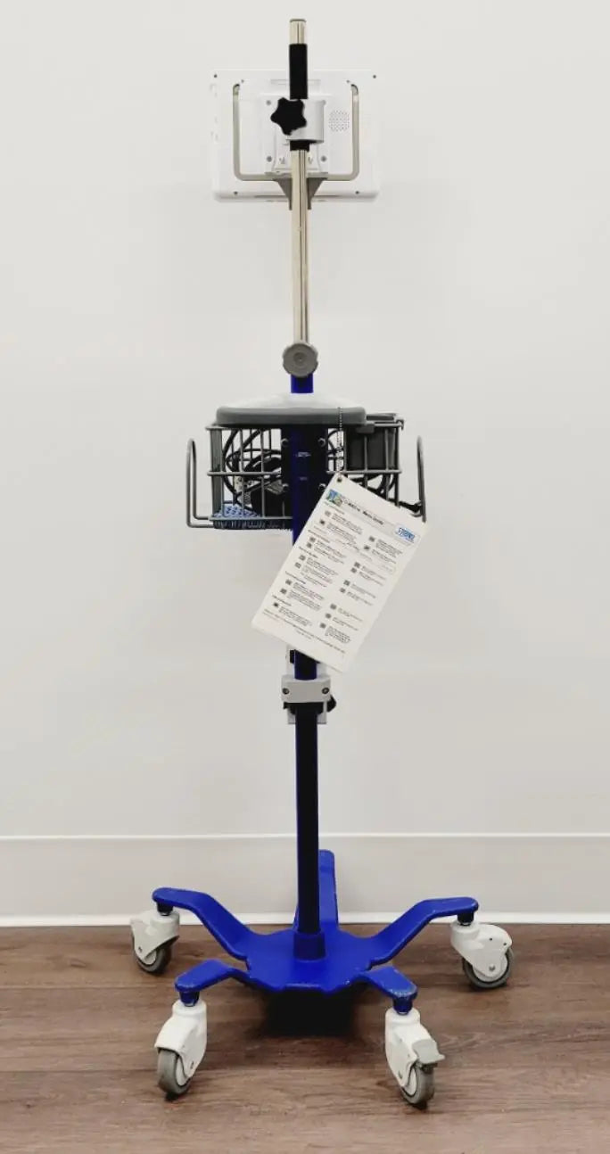 Ambu FMP030-REAM aView Pulmonary Endoscopy System w/ Power Adapter Rolling Stand Ambu