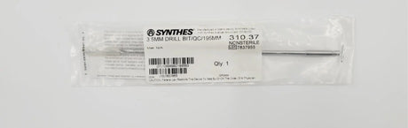 Synthes 310.37 Quick Connect Drill Bit 3.5mm Orthopedic 8" Primis Medical