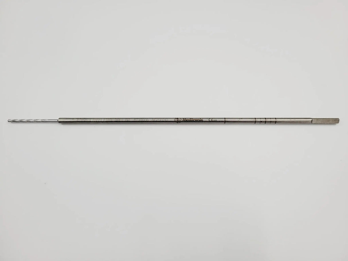 Medtronic 8730006 4.0mm Cannulated Drill Bit Orthopedic 13-1/4" Medtronic