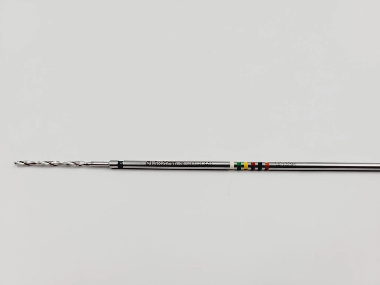 Synthes 03.503.476 Drill Bit J-Latch 1.5mm Orthopedic 5" Synthes