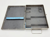 Acufex A-834 USA Locking Sterilization Case 12" x 8-3/4" x 1-3/4" Acufex