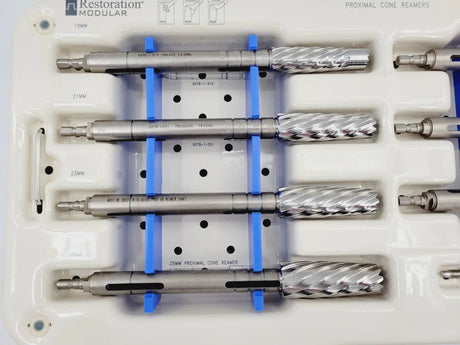 Stryker 6278-9-942 Restoration Modular Proximal Cone Reamer Tray Set Stryker