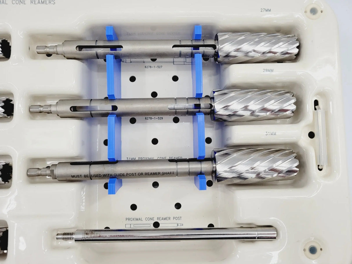 Stryker 6278-9-942 Restoration Modular Proximal Cone Reamer Tray Set Stryker