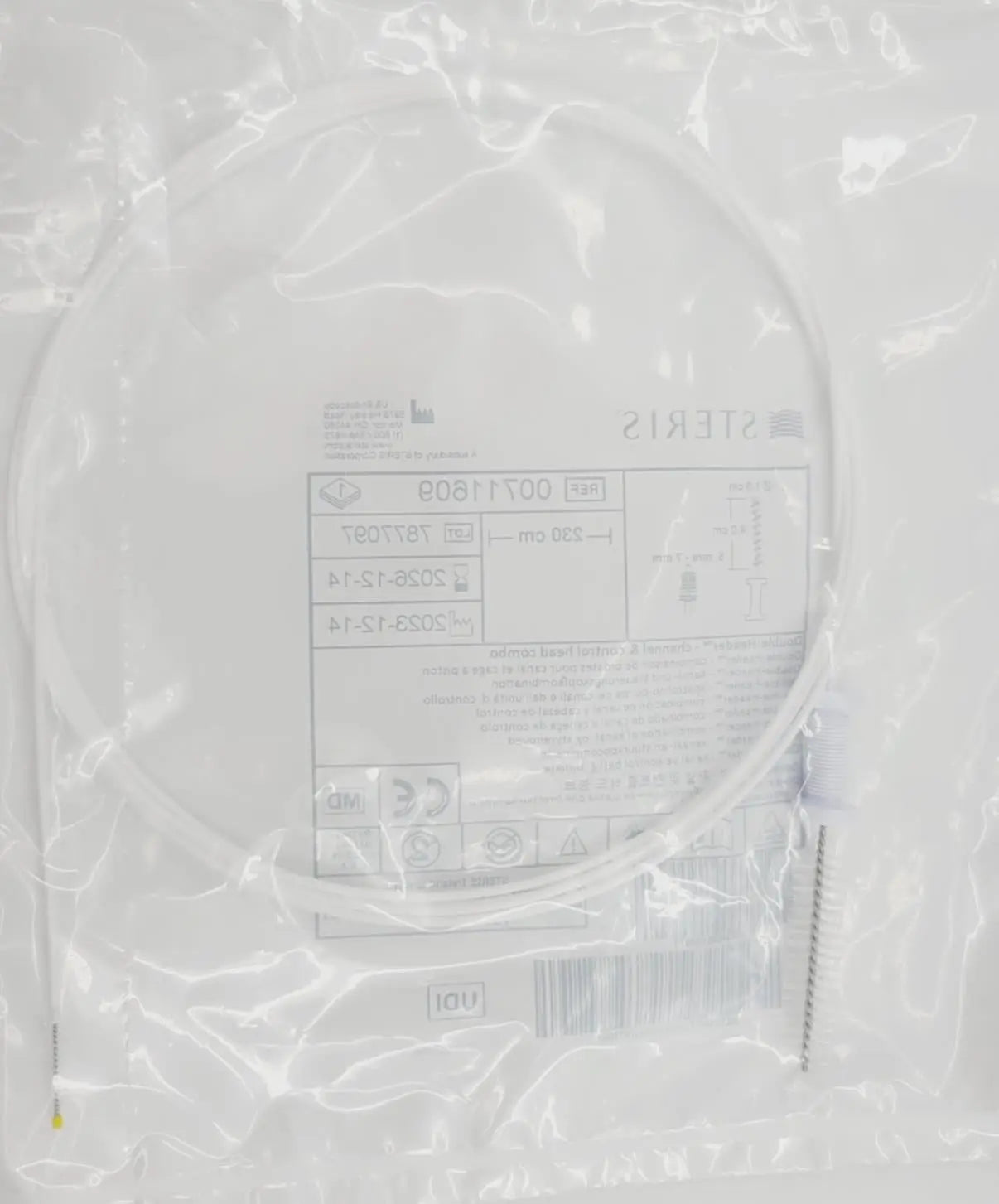 Steris 00711609 Double Header Channel & Control Combo Box of 50 Steris