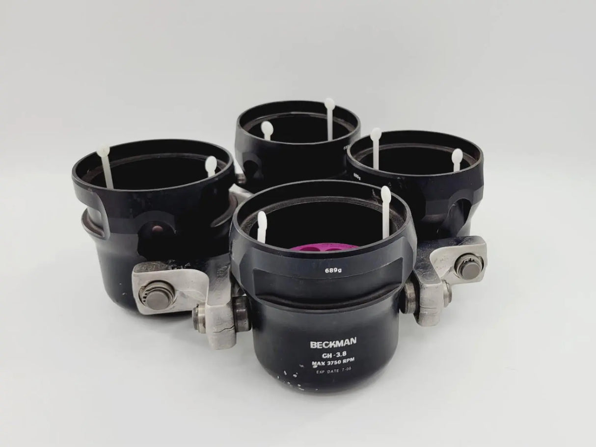 Labofuge 400 8172 Rotor Buckets, Inserts 3750 RPM Heraeus