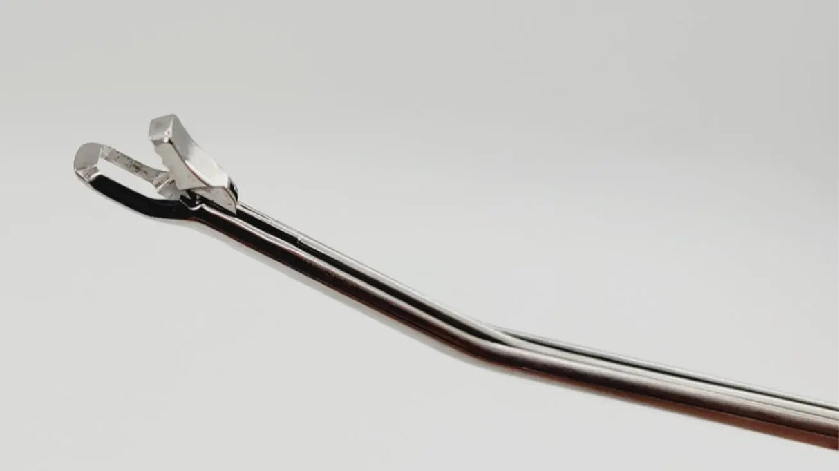 Acufex 012048 Duckling Punch Basket Upswept Loop Handle Forceps 9" Acufex