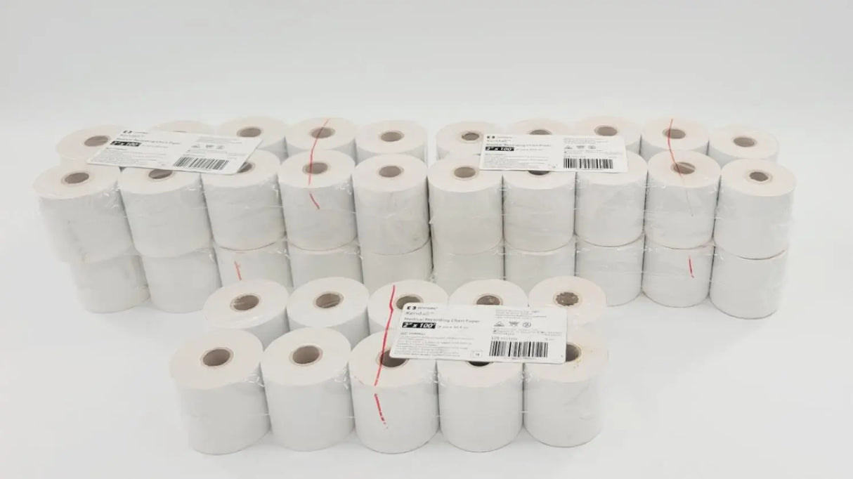 Covidien 20060622 Kendall Medical Recording Chart Paper 2" x 100' 50 Pack Covidien