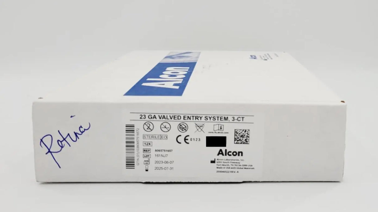 Alcon 8065751657 23G Valved Entry System 3-CT Pack of 11 Alcon