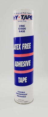 HY-TAPE 5LF Latex Free 1/2" X 5 Yards Adhesive Tape Zinc Oxide 24 Rolls Hy