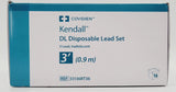 Covidien 33136RT36 Kendall DL Disposable Lead Set 3' Box of 10 Covidien