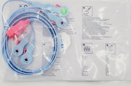 Covidien 33136RT36 Kendall DL Disposable Lead Set 3' Box of 10 Covidien