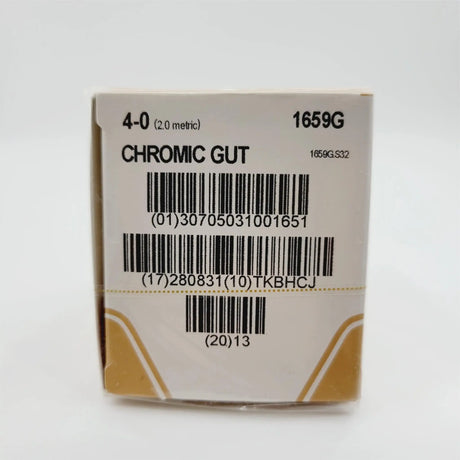 Ethicon 1659G 4-0 CHROMIC GUT BROWN 1X18" P-2 Box of 12 Ethicon
