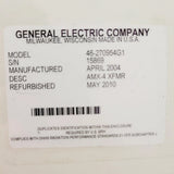 GE AMX 4 Plus Portable Mobile X-Ray Machine 46-270954G1 GE Refurb 2010 GE