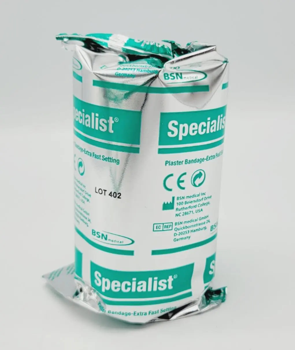 BSN Medical 7363 Specialist Plaster Bandages  X-Fast Setting 3" x 3yds 12 Rolls BSN