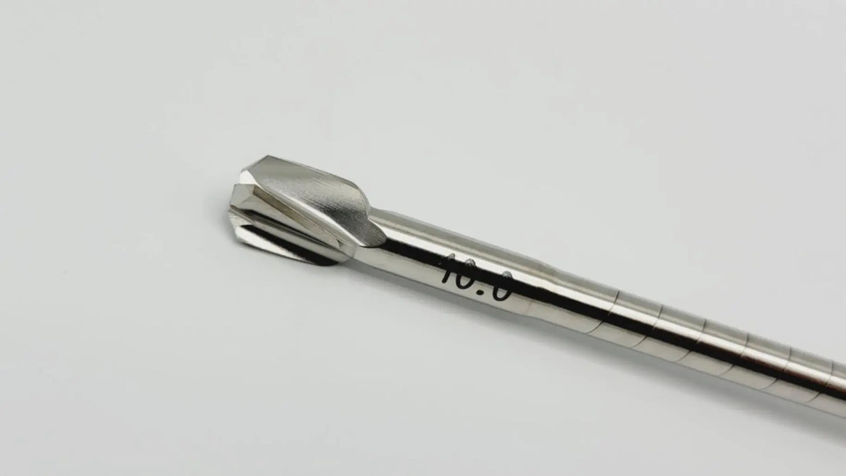 Stryker 0227-6100 IM Reamer Mod Trinkle Fitting 10.0 mm Bixcut System 19" Stryker