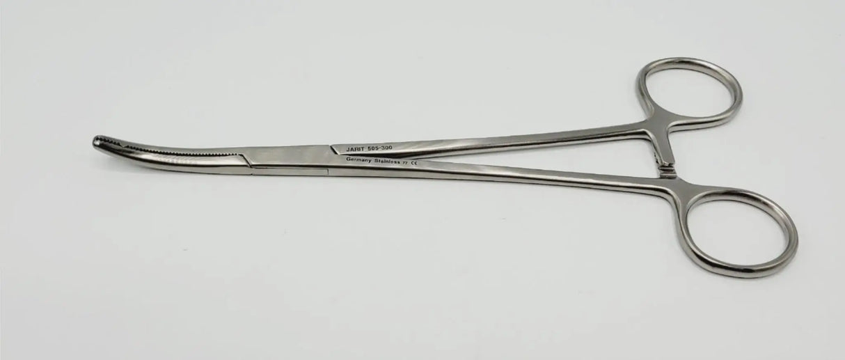 Jarit 505-300 Heany Hysterectomy Forceps Single Tooth Light 8-1/4" Jarit