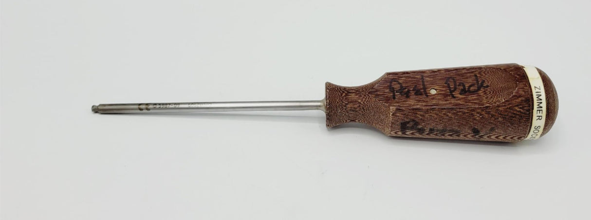 Zimmer 5987-89 Wood Handle Driver Orthopedic 8-3/4"
