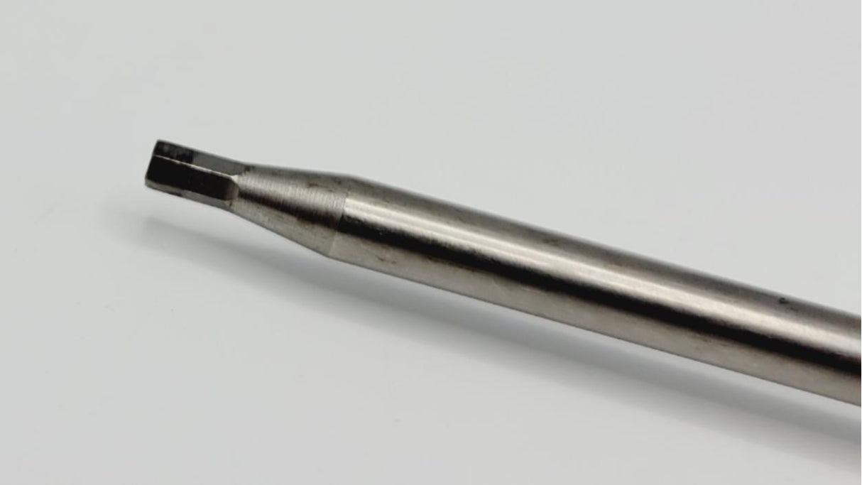 Zimmer 6523-11 Wood Handle Orthopedic Driver 7mm Tip 10-5/8"