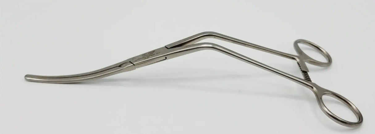 Jarit 320-289 Wylie Hypogastric Clamp Cardio Grip 1 x 2 Teeth Curved 8-1/2" Jarit