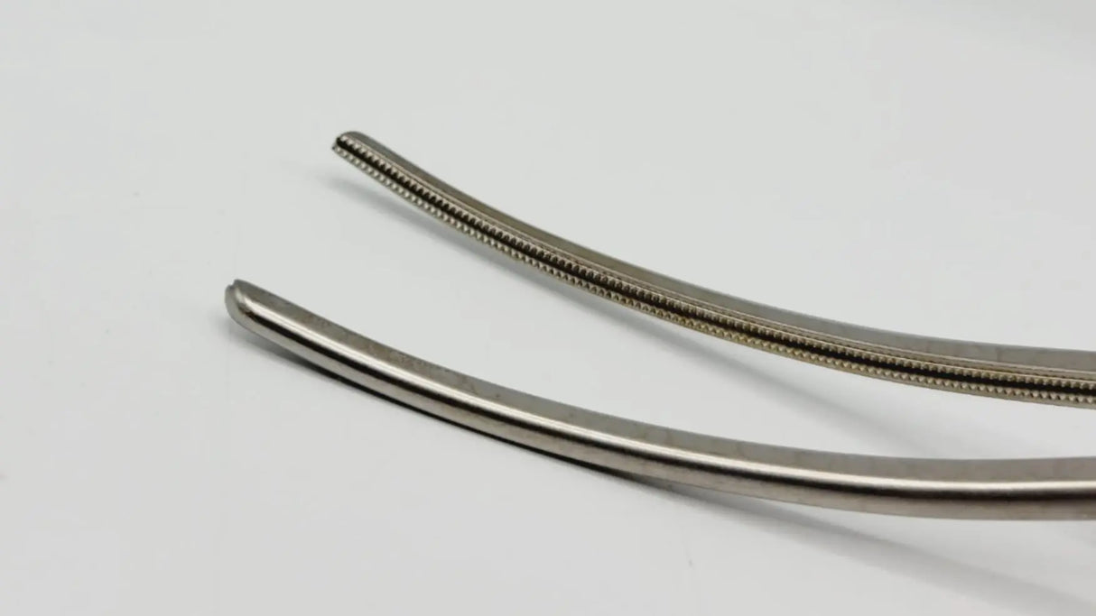 Jarit 320-289 Wylie Hypogastric Clamp Cardio Grip 1 x 2 Teeth Curved 8-1/2" Jarit