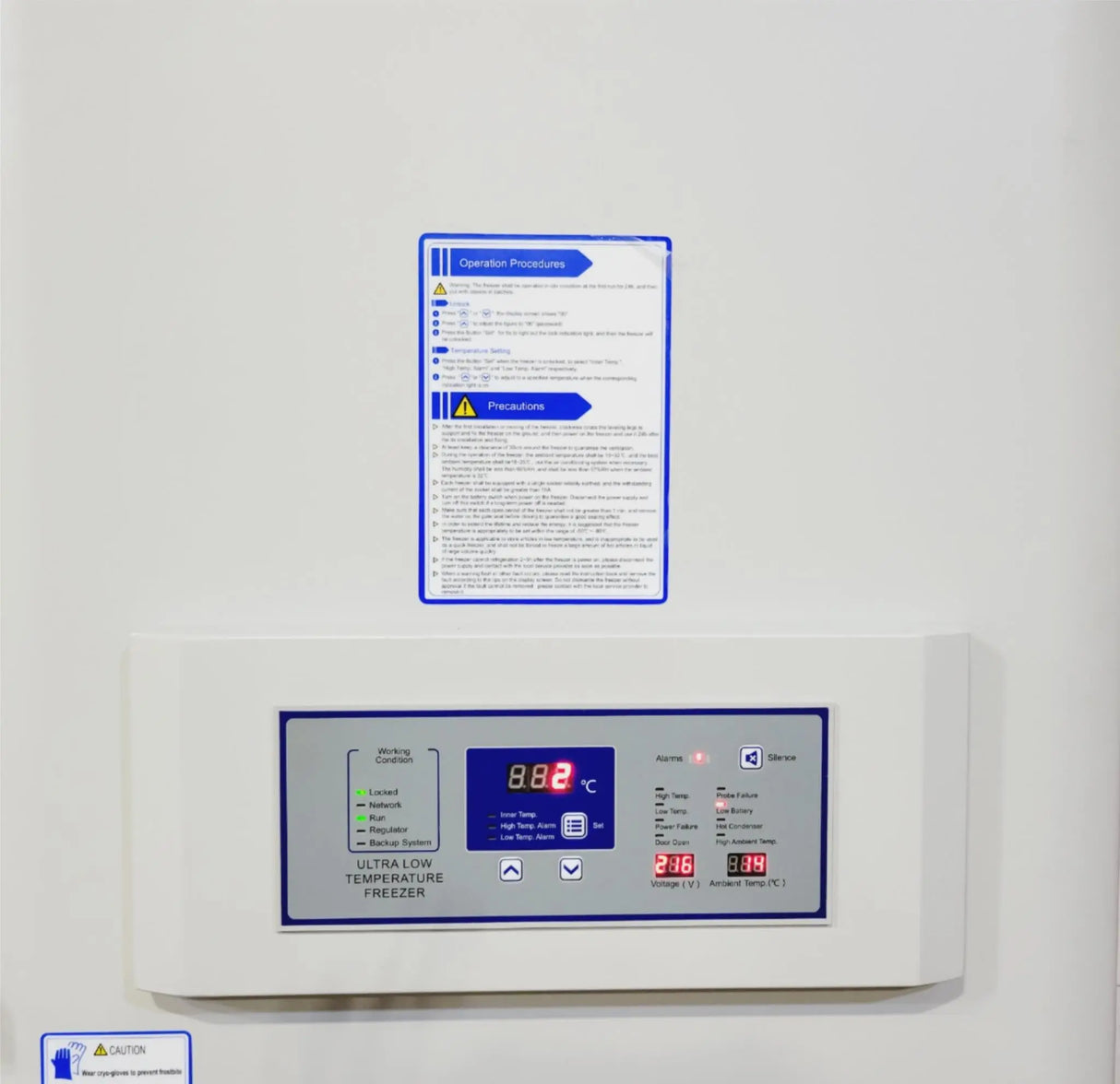 Nuaire NU-99338J Ultra Low-Temperature ULT Freezer -86°C-40°C 12 cu Primis Medical