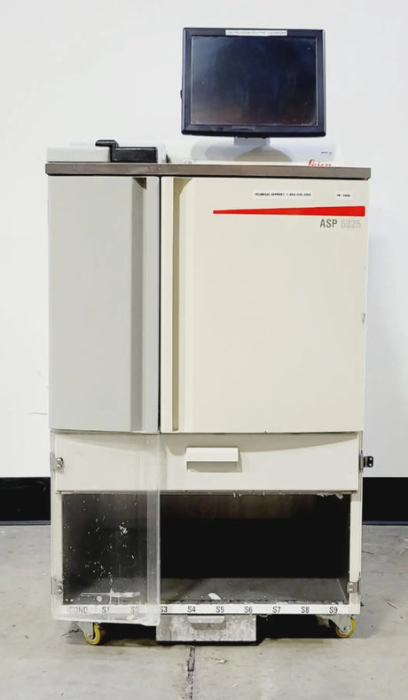 Leica Biosystems ASP6025 Automated Vacuum Tissue Processor Powers Up AS-IS Primis Medical