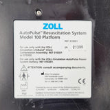 Zoll AutoPulse Model 100 System w/ Life Band w/ Batteries & Charger 010001 Zoll