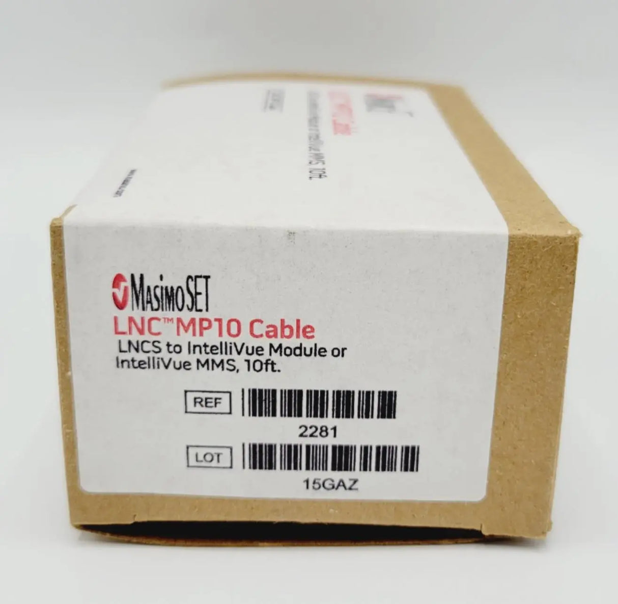 Masimo 2281 LNC MP10 Cable for IntelliVue MMS 10ft Masimo