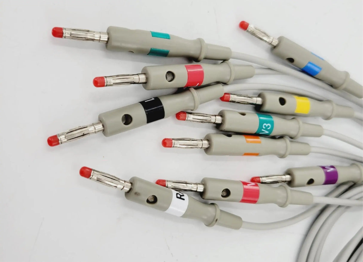 Philips E10R-HP-B HP 10 Lead ECG/EKG Cable AHA Banana Primis Medical