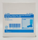 Cardinal Health 8454 High Top Shoe Covers X-Large Latex Free 80/CS Cardinal Health