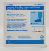 Cardinal Health 8454 High Top Shoe Covers X-Large Latex Free 80/CS Cardinal Health