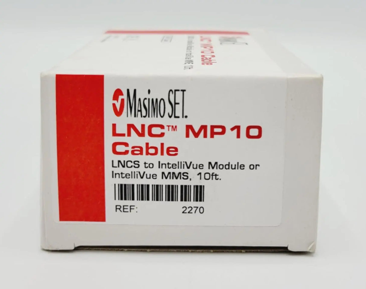 Masimo 2270 LNC MP10 Cable to IntelliVue Module or MMS 10ft Masimo