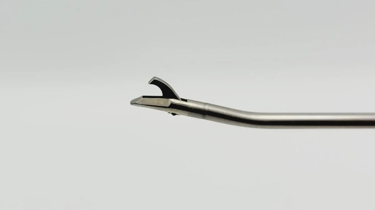 ConMed 2.1634 Linvatec Shutt Square Trimmer Forceps 2.75mm Scoop Tip 15° ConMed