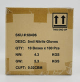Hardy 5MIL Nitrile Disposable Gloves Medium for Industrial Use 1000/CS Hardy