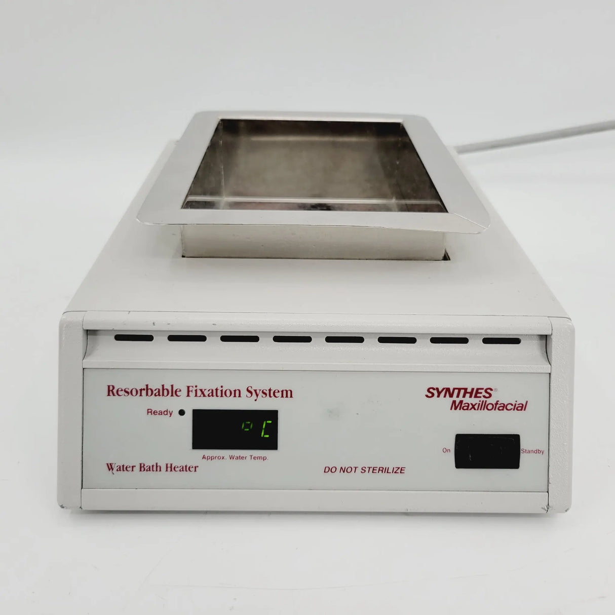 Synthes 530.510 Maxillofacial Resorbable Fixation System Water Bath Heater Synthes