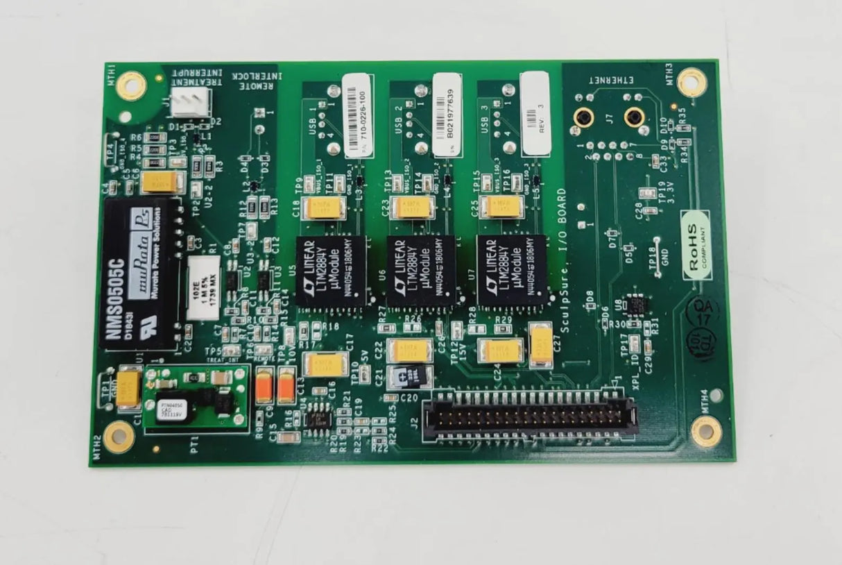 Cynosure 711-0226-100 Rev 2 SculpSure I/O Assembly Board Cynosure