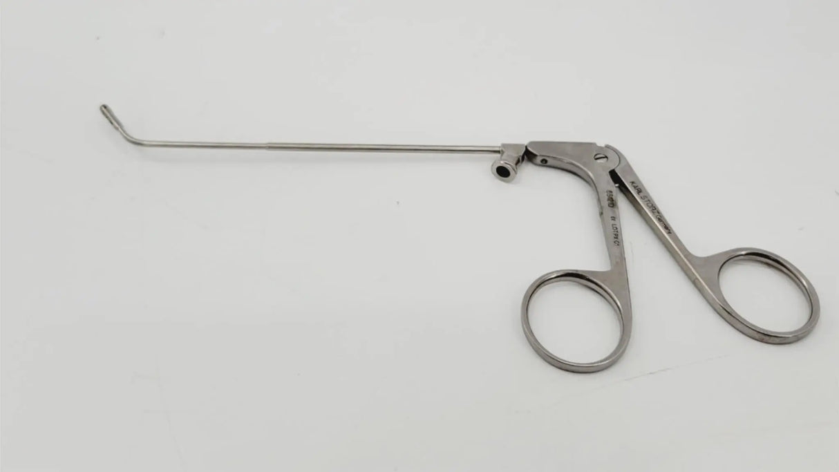 Karl Storz 651210 Kuhn Bolger Giraffe Double Spoon Forceps Angled 55° 7-1/2" Karl Storz