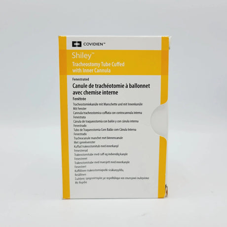 Covidien 4FEN Shiley Tracheostomy Tube Cuffed w/ Disposable Inner Cannula Covidien