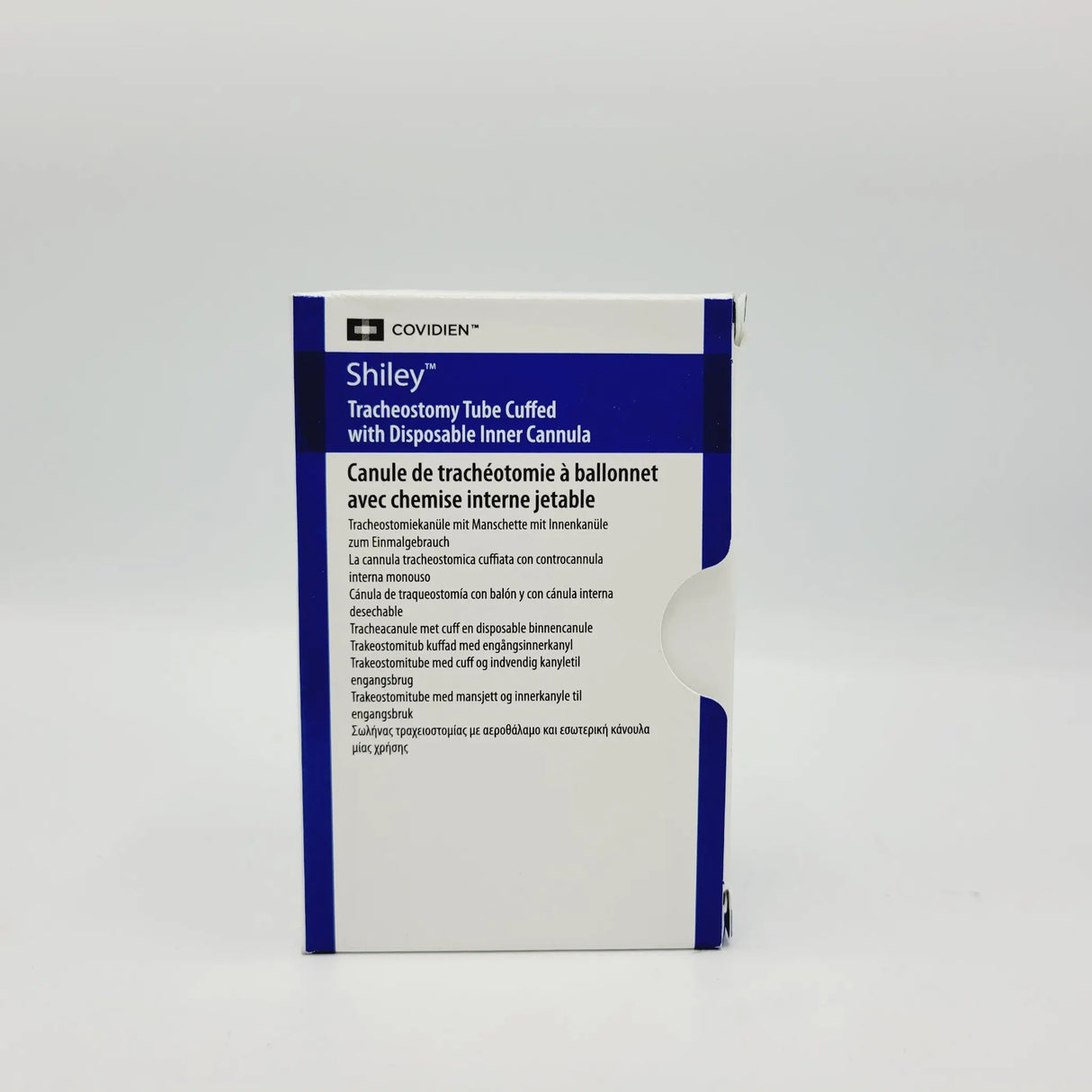 Covidien 10DCT Shiley Tracheostomy Tube Cuffed w/ Disposable Inner Cannula Covidien