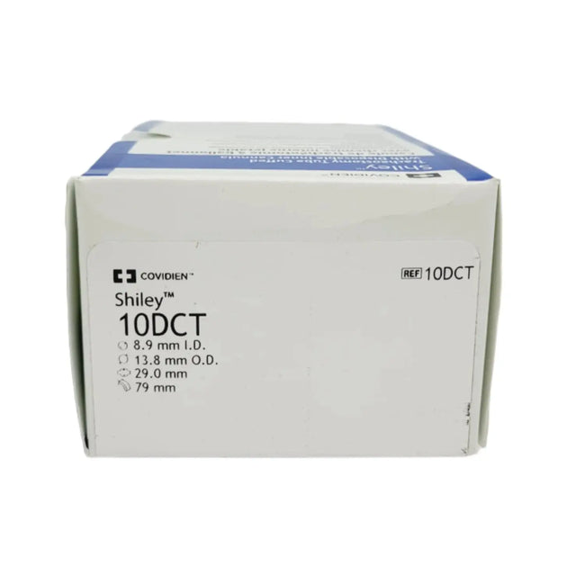 Covidien 10DCT Shiley Tracheostomy Tube Cuffed w/ Disposable Inner Cannula Covidien