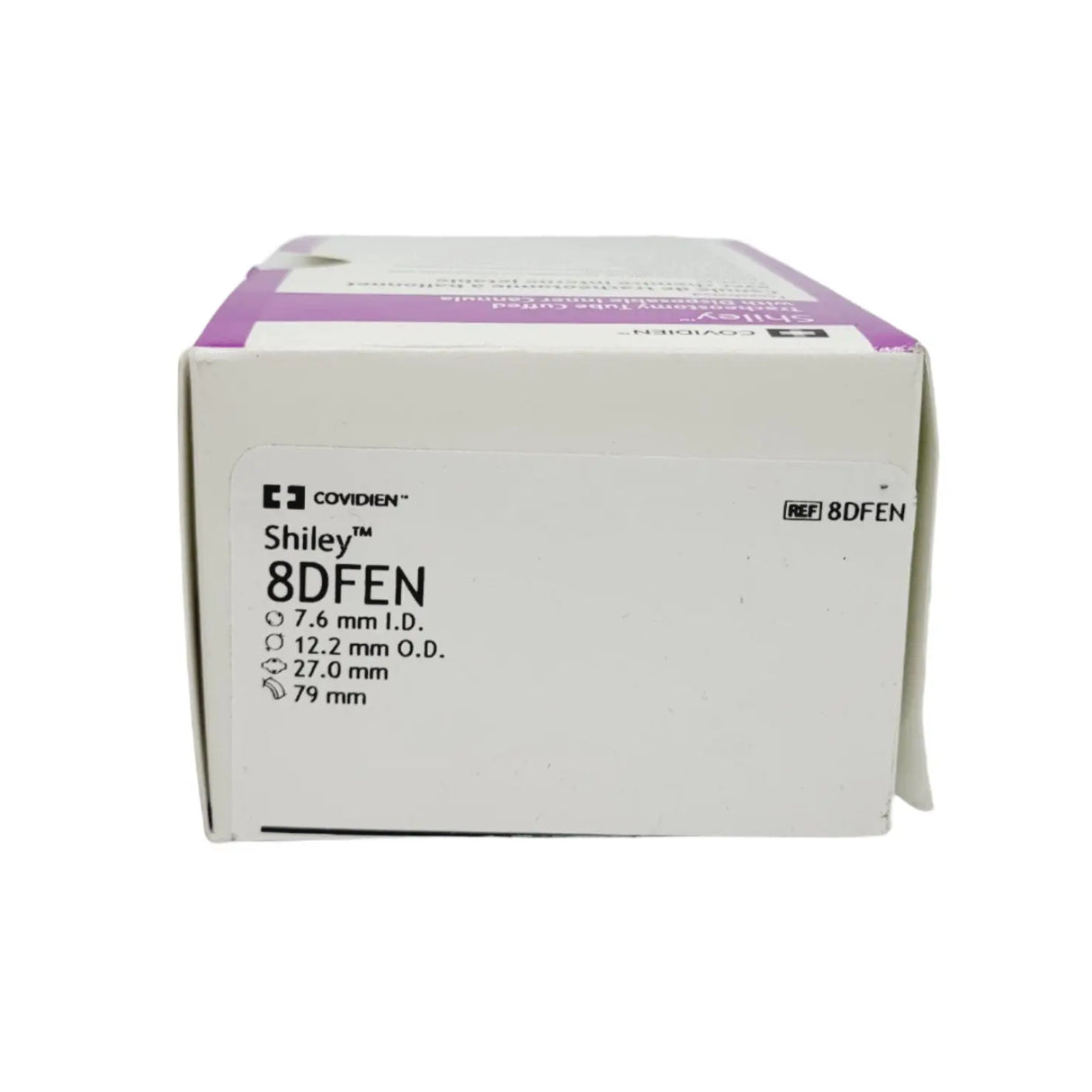 Covidien 8DFEN Shiley Tracheostomy Tube Cuffed w/ Disposable Inner Cannula Covidien