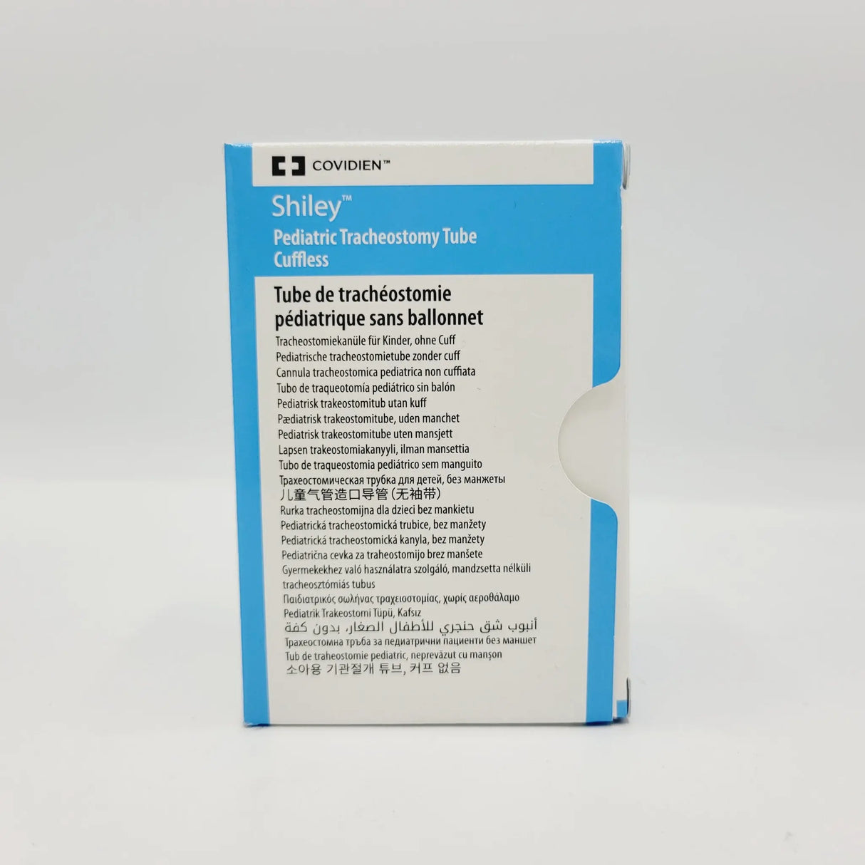 Covidien 3.0PEF Shiley Pediatric Tracheostomy Tube Cuffless Covidien