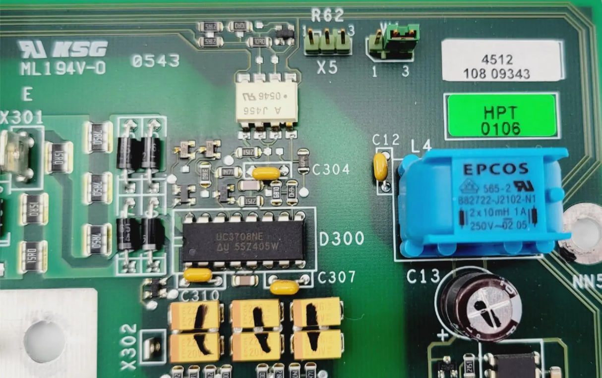Philips 4512-108-09343 Bucky Diagnost PCB Circuit Assembly Board Philips