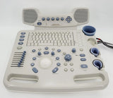 GE 5175198 Rev 1.0 Logiq P5 Ultrasound Key Board and Track Ball Assembly GE