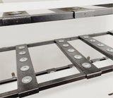 4 Tier 1174-X Multi-Directional Loading Mortuary Roller Rack w/ Transfer Boards Unbranded