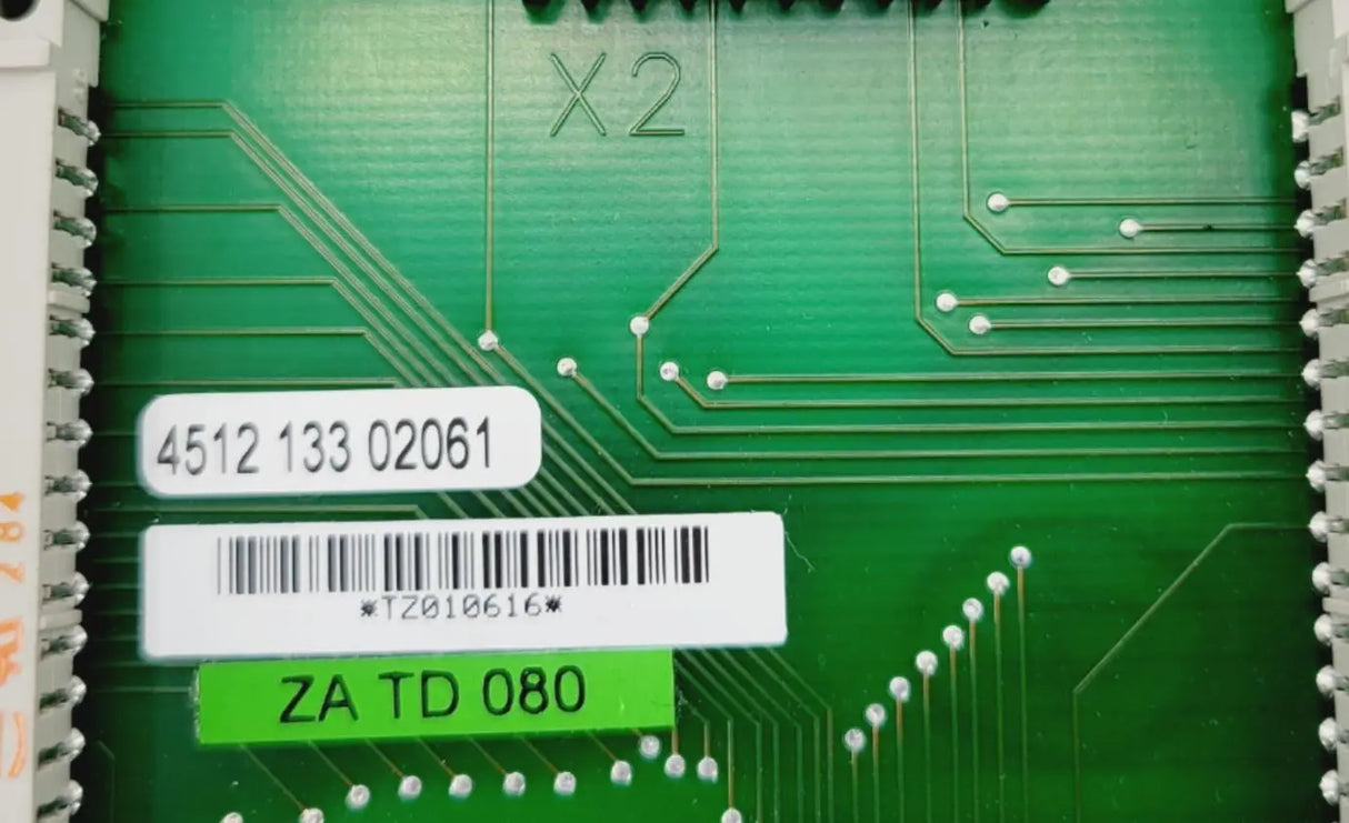 Philips 4512-133-02061 PCB VAG Board Assembly from a Bucky Diagnost Philips