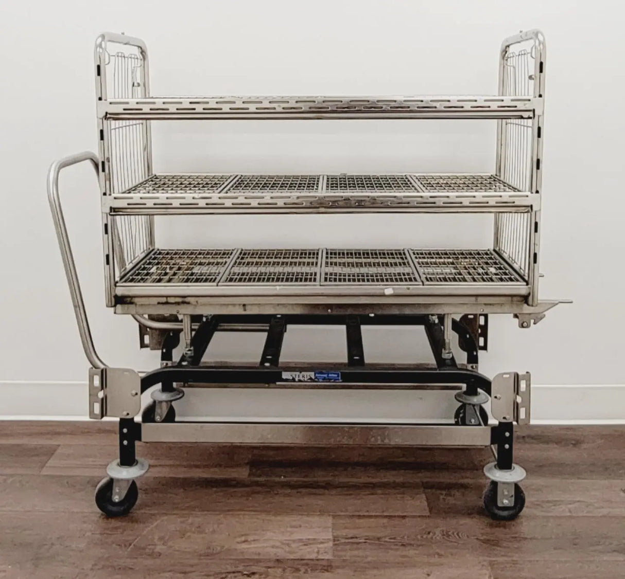 Steris Amsco Atlas 141214-725 3-Tier Sterilization Loading Cart 48" x 21-3/4" Steris Amsco Atlas